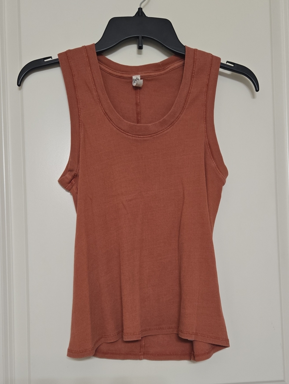 Free People Rust Scoop-Neck Tank Top